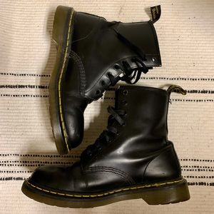dr. martens black boots